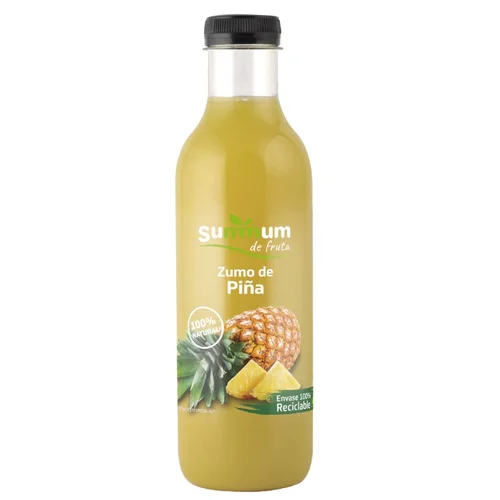 Zumo de manzana en botella