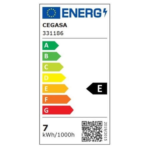 CEGASA Bombeta Led E27 FIL llum freda 7W-5.000K