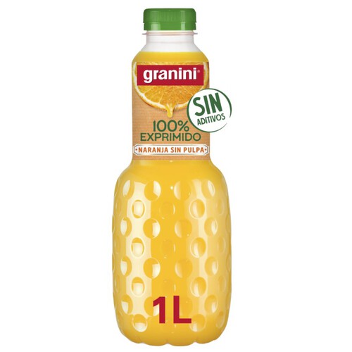 GRANINI Suc de taronja 100% sense polpa en ampolla