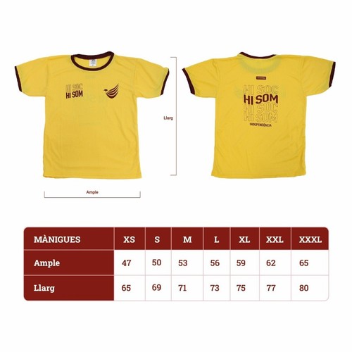 DIADA 2026 Samarreta unisex màniga curta Talla M