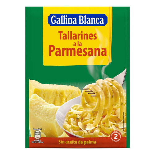 GALLINA BLANCA Tallarines a la parmesana