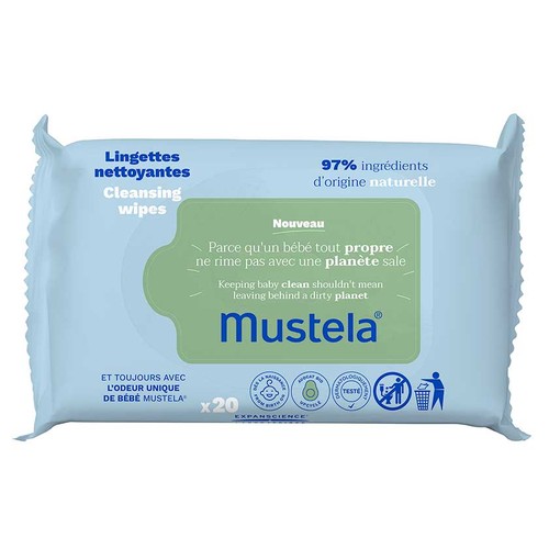 MUSTELA Tovalloletes netejadores amb alvocat