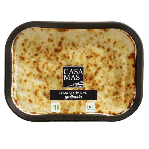 CASA MAS Lasanya de carn gratinada
