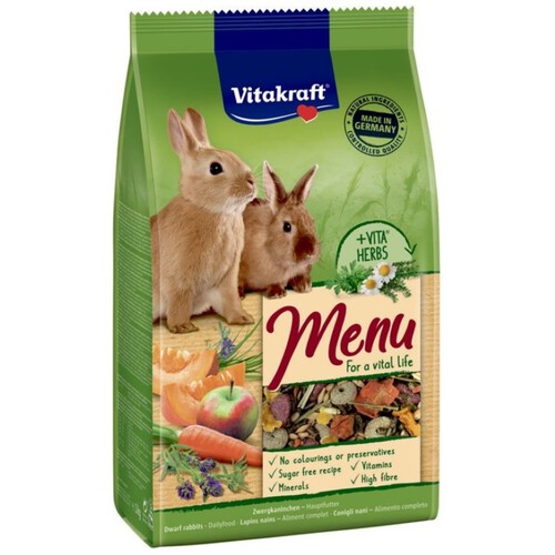 VITAKRAFT Menjar menú vital per a conill
