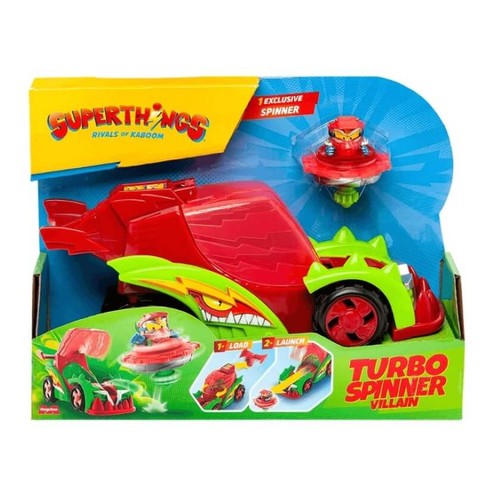SUPERTHINGS Vehicle + Figura Spinner Malvat