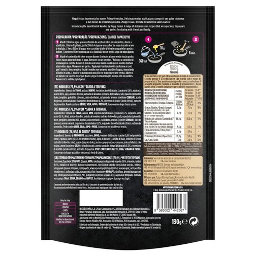 MAGGI Fideus orientals Noodles Teriyaki Fusian