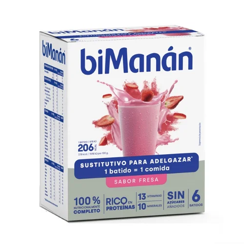 Batido sustitutivo con sabor a chocolate