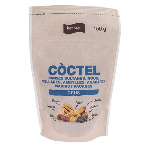 BONPREU Còctel de fruita seca crua i fruita dessecada
