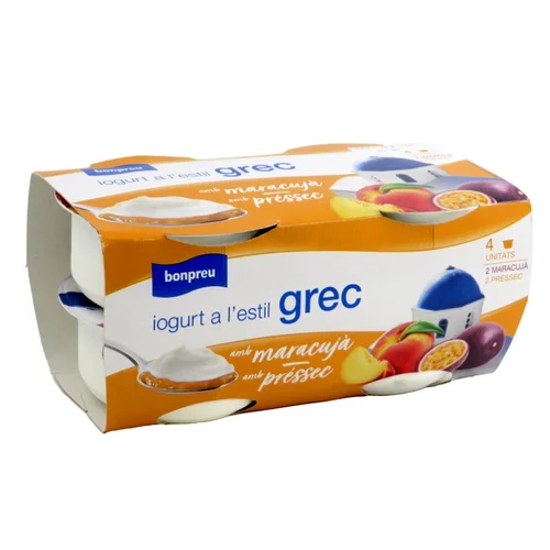 Yogur griego de fresa