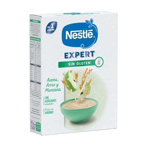 NESTLE Farinetes d'arròs, civada i poma Expert