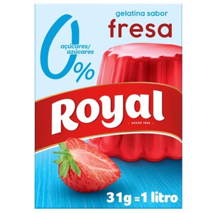 Imagen de ROYAL Gelatina sabor maduixa 0% sucres
