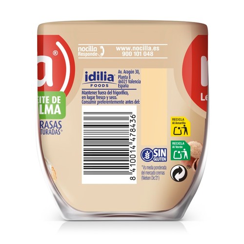 NOCILLA Crema de llet amb avellanes