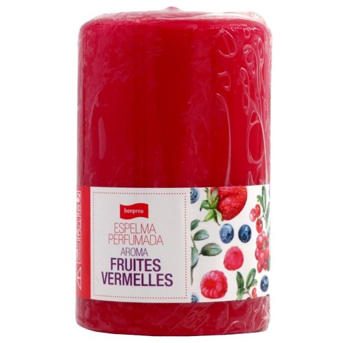 BONPREU Espelma perfumada aroma fruites vermelles