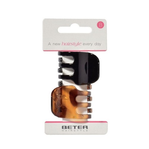 BETER Clips grapes grans de color negre/marro