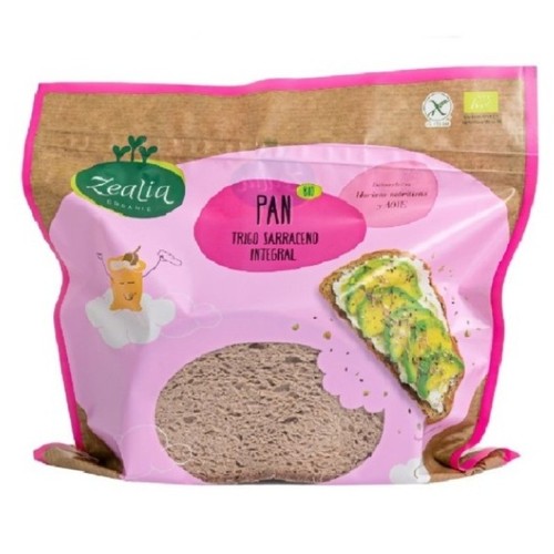 ZEALIA Pa de pagès de fajol integral ecològic sense gluten