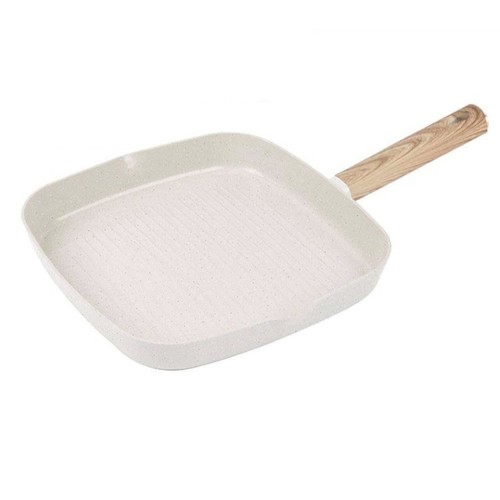 QUTTIN Planxa grill blanca Ecook 28 cm
