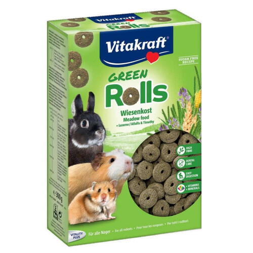 VITAKRAFT Snack de vegetals per a rosegadors Green Rolls