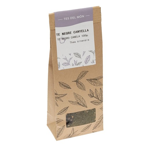 FLOR DEL PIRINEO Te negre amb canyella