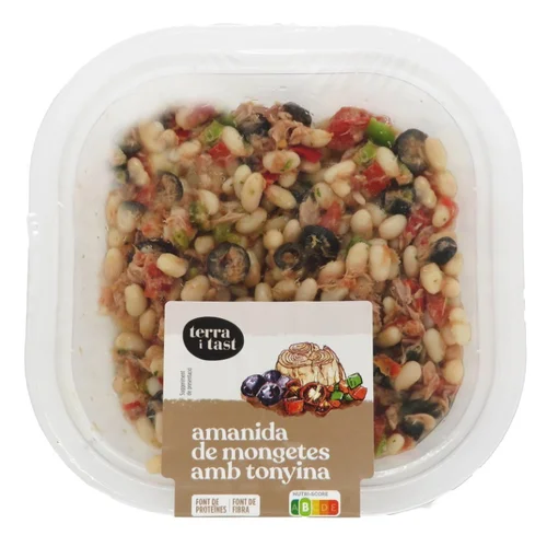 TERRA I TAST Ensalada de arroz, garbanzos y tres quinoas con vinagreta