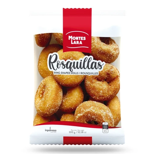 Surtido de galletas de barquillo