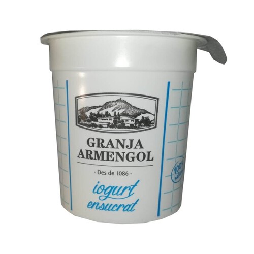 GRANJA ARMENGOL Iogurt natural ensucrat Km0