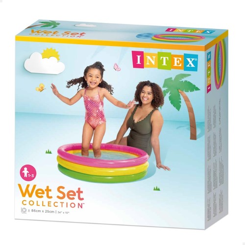 INTEX Piscina bebe 3 anelles 86X25 cm