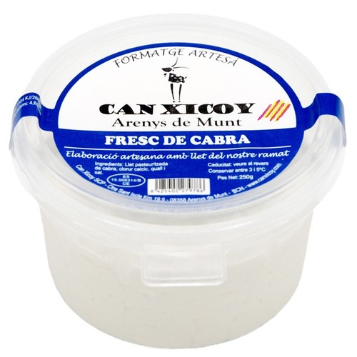 CAN XICOY Formatge fresc de cabra Km0