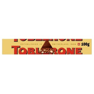 TOBLERONE Xocolata amb llet suïssa amb "nougat" 0.1 kg