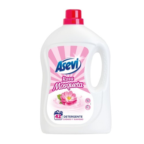 ASEVI Detergent líquid rosa mosqueta de 42 dosis