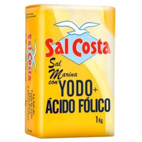 SAL COSTA Sal amb iode i àcid fòlic