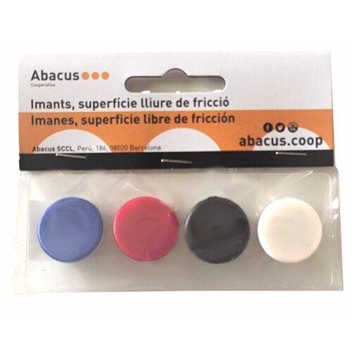 ABACUS Imants de colors de 20 mm