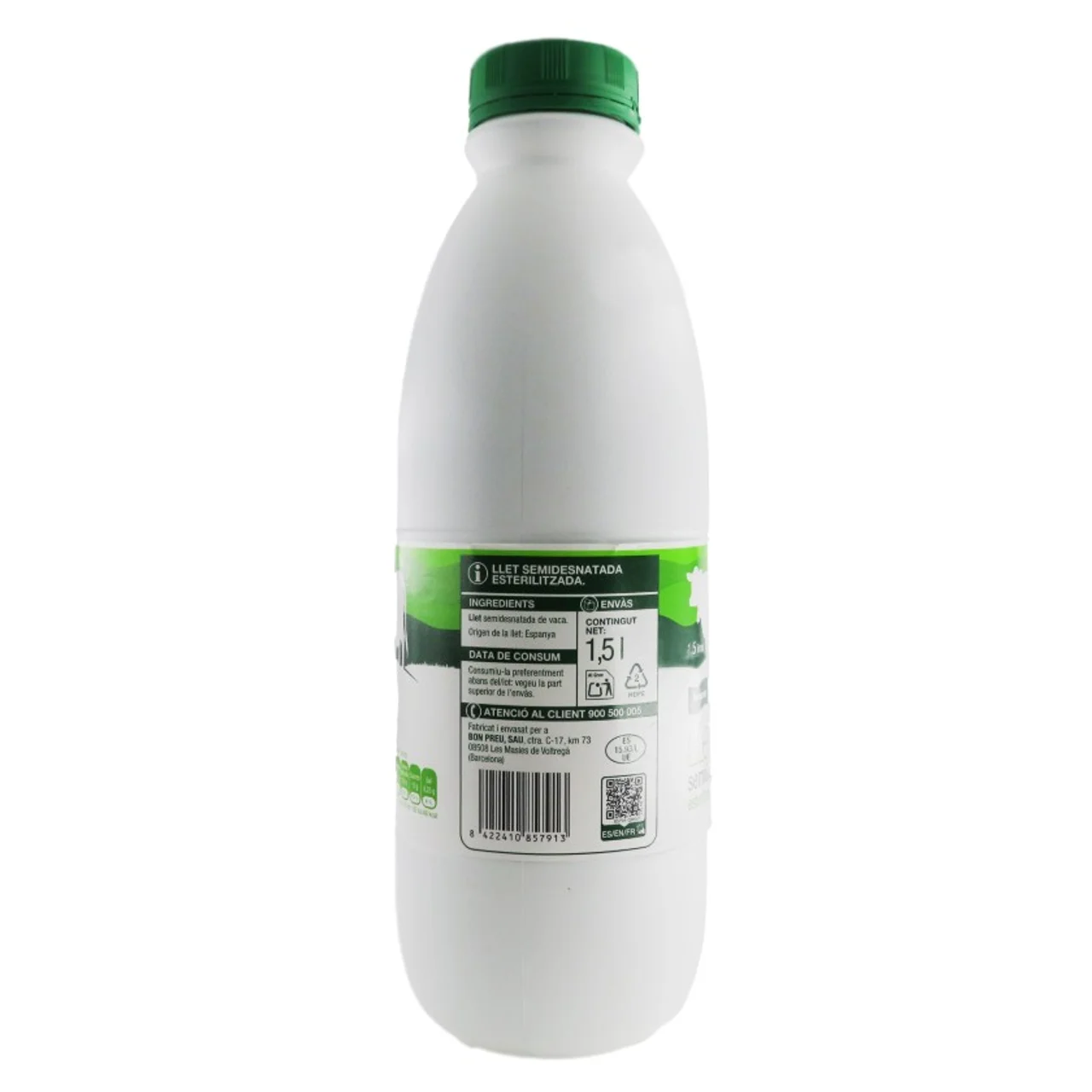 BONPREU Leche semidesnatada esterilizada