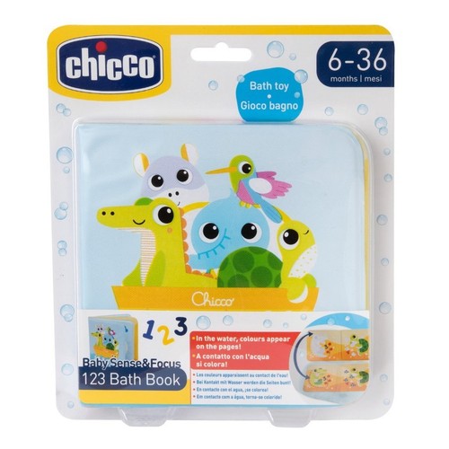CHICCO Llibre de bany  números i animals