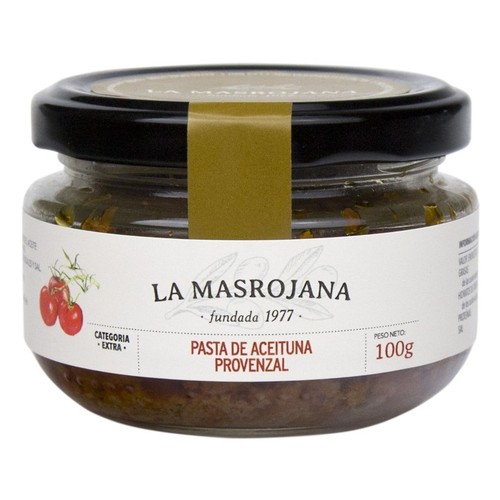 LA MASROJANA Paté pasta d'oliva provençal Km0