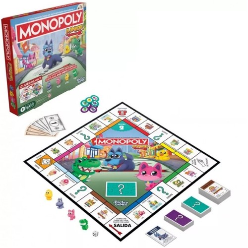 HASBRO Joc de taula monopoly jr