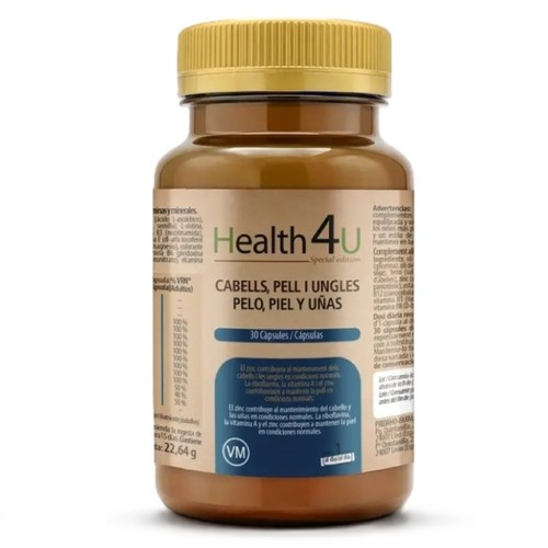 HEALTH 4U Complement alimentari cabell,pell,ungles