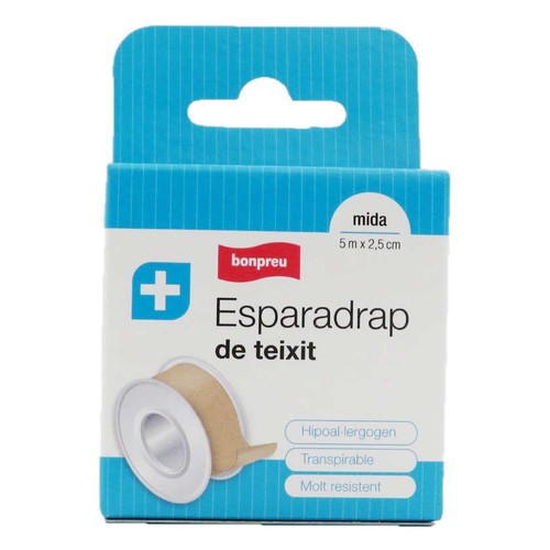 BONPREU Esparadrap de teixit