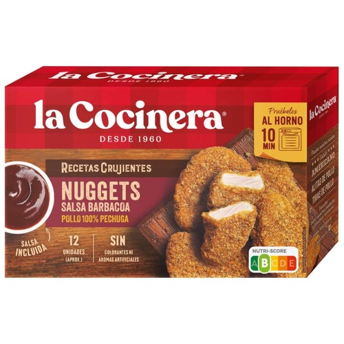LA COCINERA Nuggets amb salsa barbacoa