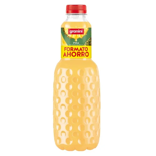 Bebida de melocotón en botella