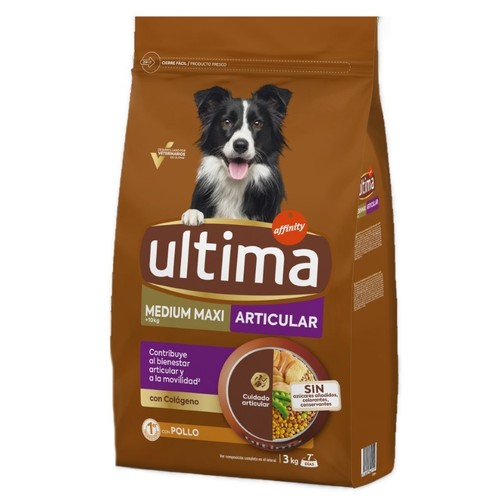 ULTIMA Menjar de pollastre articular per a gos mitja i maxi