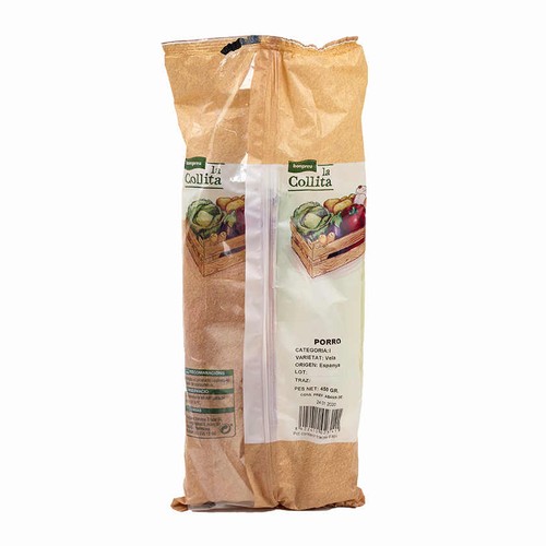 LA COLLITA Porros tallats en bossa de 450 g