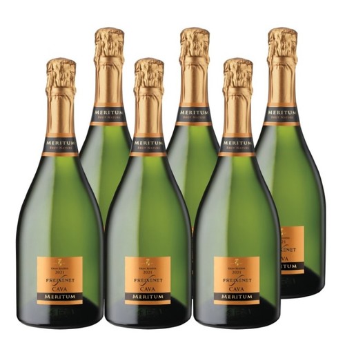 FREIXENET MERITUM Caixa de cava Brut Nature guarda superior gran reserva eco