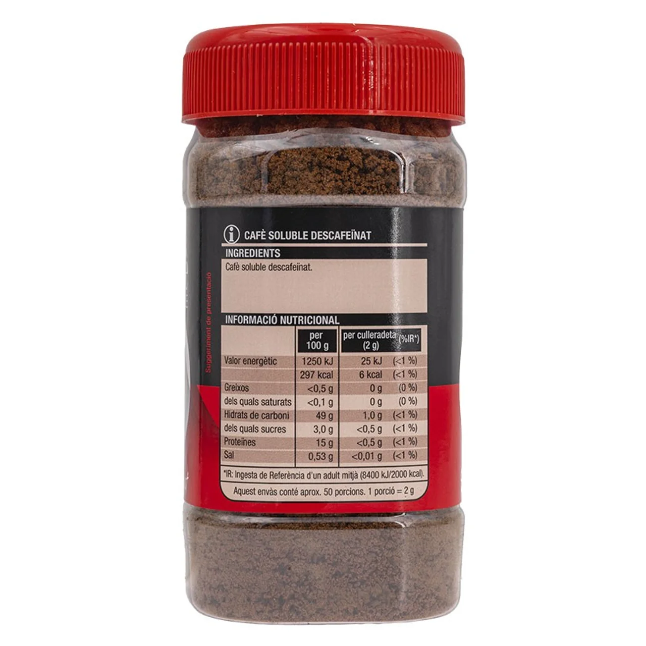 BONPREU Café soluble descafeinado