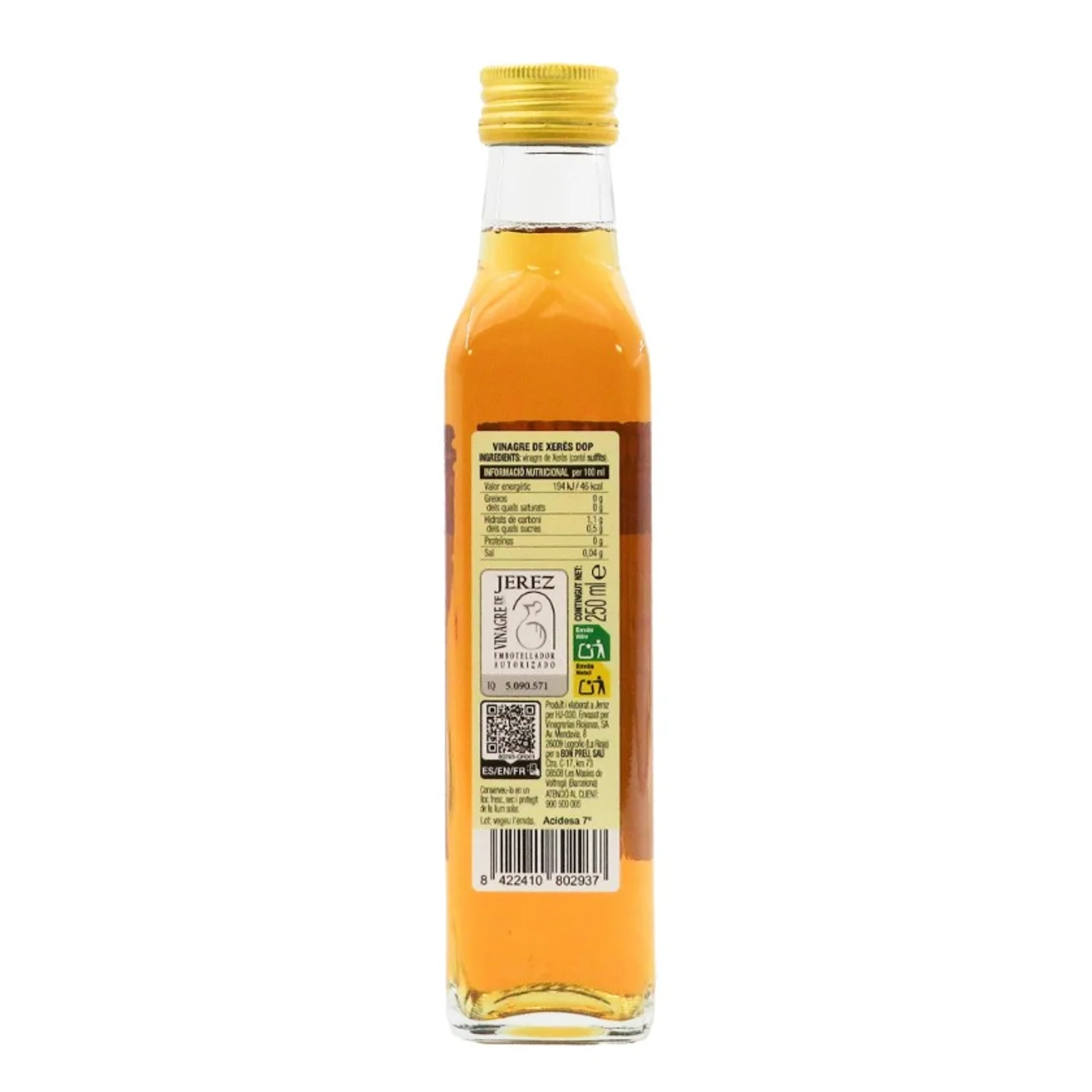 BONPREU Vinagre de Jerez