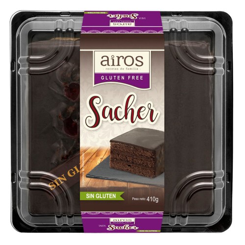 AIROS Pastís Sacher sense gluten