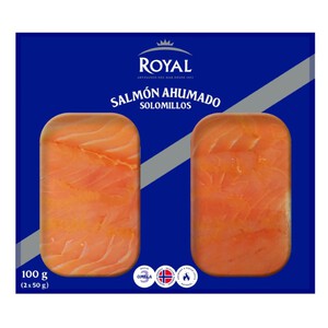 Imagen de ROYAL Filets de salmó fumat