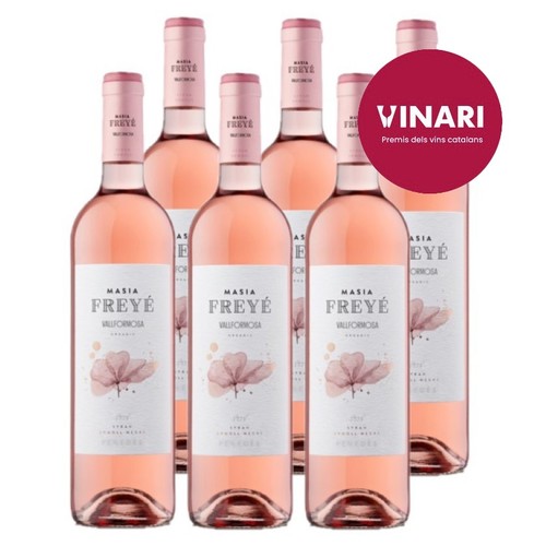 MASIA FREYÉ Caixa de vi rosat DO Penedès ecològic Km0