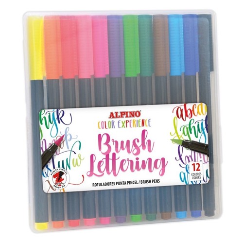 ALPINO Retoladors de punta pinzell Brush Lettering