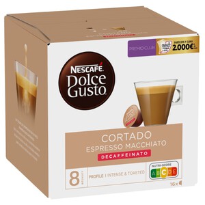 Imagen de DOLCE GUSTO Càpsules de cafè tallat descafeïnat