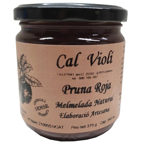 CAL VIOLI Melmelada de pruna vermella Km0
